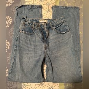 Abercrombie & Fitch High Rise Relaxed Jeans Curve Love